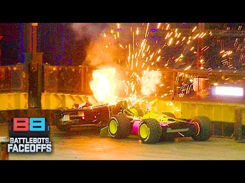 Huge Knockouts! | All Fights From Battlebots Faceoffs Episode 1