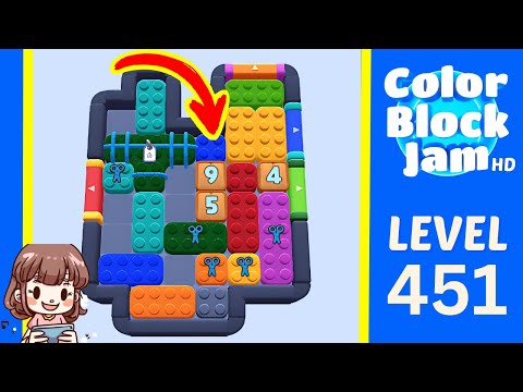 Color Block Jam Level 451 Guide
