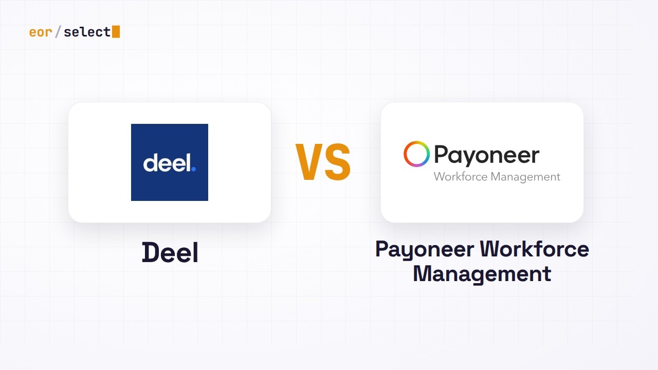 Deel vs Payoneer Workforce Management, compared on video