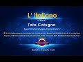 Toto Cotugno - l'italiano (Karaoke Version)