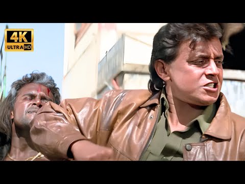 देख लिया पुलिस वालों से पंगा लेने का अंजाम : Mard | Mithun Chakraborty, Shakti Kapoor | Action Scene