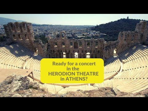 The Herodion Theatre in Athens (Odeon of