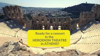 The Herodion Theatre in Athens (Odeon of Herodes Atticus )