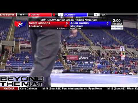 Junior Greco 189 - Scott Gibbons (LA) vs. Allen Corbin (MD)