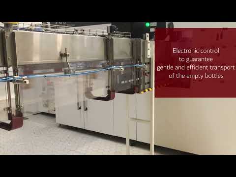 Posimat - This Air Conveyor system's feature allow it to efficiently handle bottles