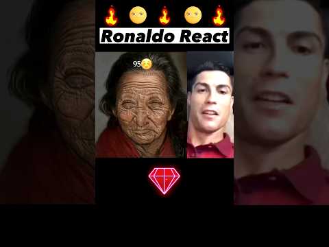 CR7 Ronaldo Reaction difficult Situations 0 To 100 Age management || #respect #viral #views