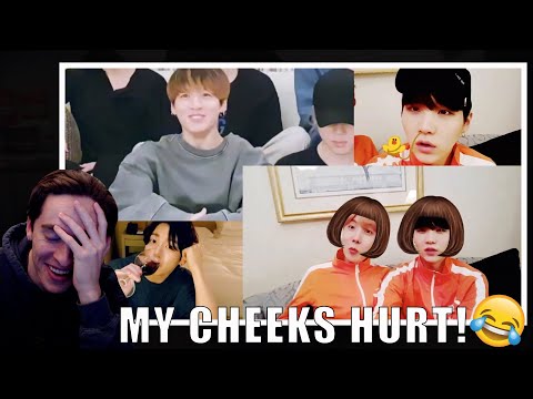 MY CHEEKS HURT! (bts being a mess on vlive | Reaction)