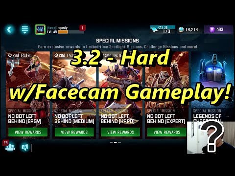 Hound Spotlight 3.2 (Hard) - W/ Rank 2 Forgotten 4*s - TRANSFORMERS: Forged to Fight