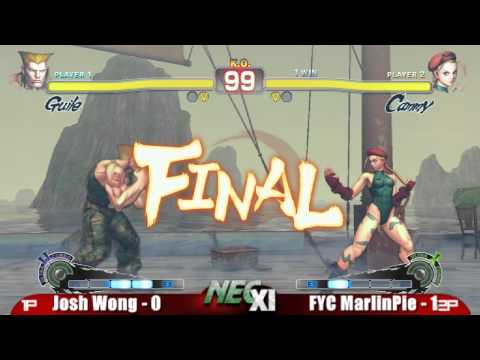 Josh Wong vs FYC MarlinPie NEC XI SSF4 Singles