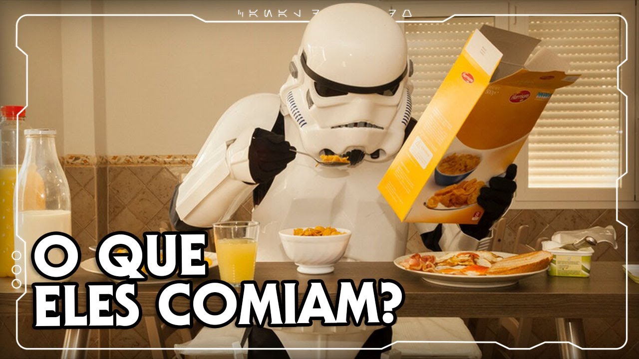 O QUE OS STORMTROOPERS COMIAM? | Canal do Mando
