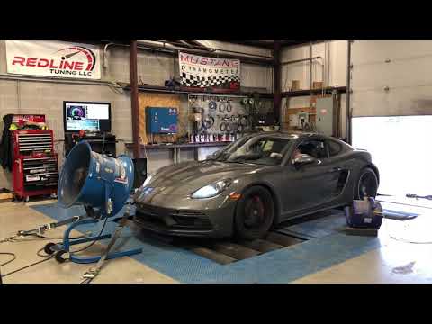 2018 Porsche 718 Cayman GTS Cobb "Stage 1" Dyno Results