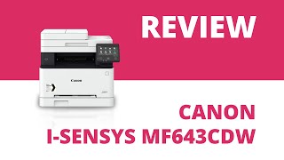 Canon i-SENSYS MF643Cdw A4 Colour Multifunction Laser Printer