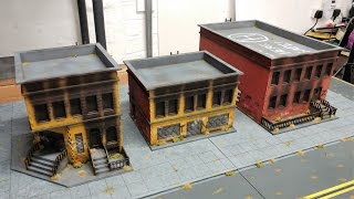 Simple Zombie Apocalypse MDF Building Painting Techniques