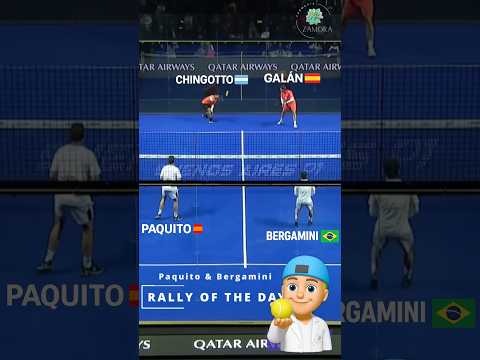 Paquito Navarro Bergamini RALLY ÉPICO Chingotto Ale Galan Buenos Aires #padel #premierpadel
