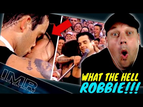 ROBBIE WILLIAMS Is NAUGHTY!  | Come Undone ( LIVE AT KNEBWORTH ) [ Reaction ]
