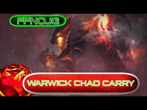 WARWICK JUNGLE -Wild Rift - CHAD CARRY - BEST BUILD/BUILD GUIDE 4.0C MVP - Macro tips included