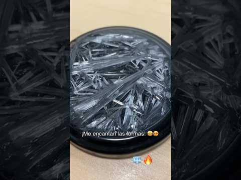 DIY EXPERIMENT for amazing CRYSTALS ❄️ #experiment #diy #science