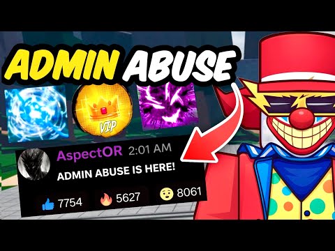 TSB ADMIN ABUSE  IS CONFIRMED! ALL NEW COSMIC GAROU UPDATE | The Strongest Battlegrounds
