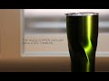 20 oz Spiral Stainless Steel Tumbler (Video)