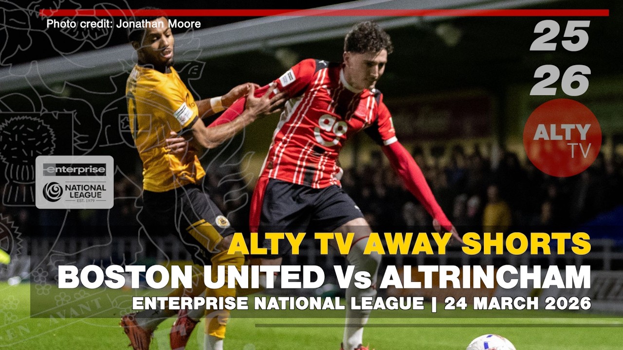 Boston United vs Altrincham Highlights