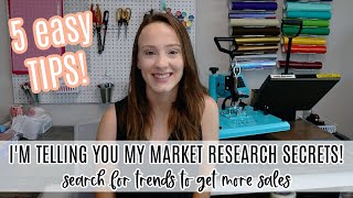 How To Find TRENDING Items to Sell on Etsy & Your Website in 2021 | 5 tips!
