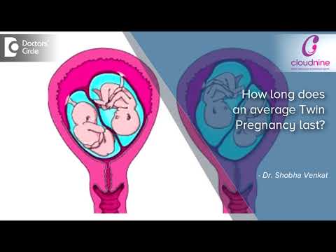 How long does an average Twin Pregnancy last? - Dr. Shobha Venkat | Cloudnine Hospitals
