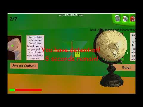Baldi's Green Basics v1.2.2 Gameplay - Baldi's Basics Mod