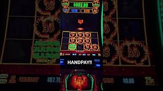 Super rare!!! major major major dropped. A win over 500x #jackpot #handpay #major