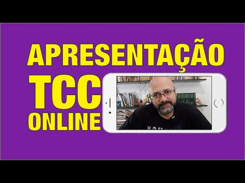 APRESENTAÇÃO DO TCC ONLINE: Todos os cuidados para fazer uma excelente apresentação de TCC Online