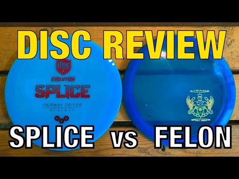 DISC REVIEW:  Discmania SPLICE vs Dynamic Discs FELON (Free Giveaway too!)