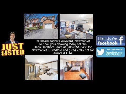 89 Clearmeadow Boulevard, Newmarket