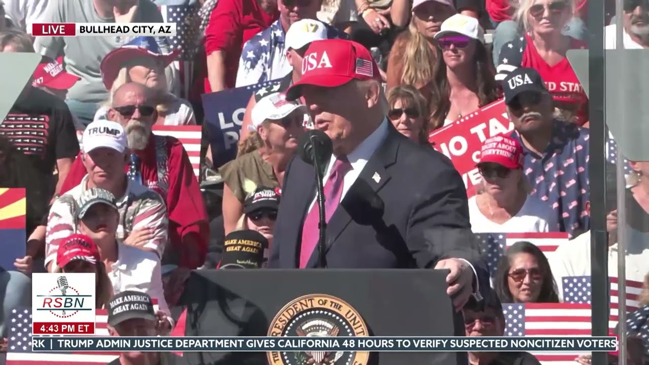 President Trump Details His Success Stopping Illegal Immigrants Invading the Country - 10/14/26