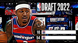 Washington Wizards Full 2022 NBA Mock Draft [10th, 54th] Bradley Beal | Kristaps Porzingis