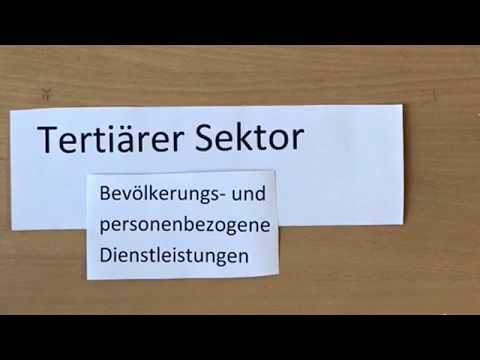 Unterschied tertiärer und quartärer Sektor