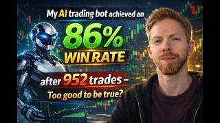 952 Trades. 86% Wins. Did My AI Bot Actually Crack the Market?