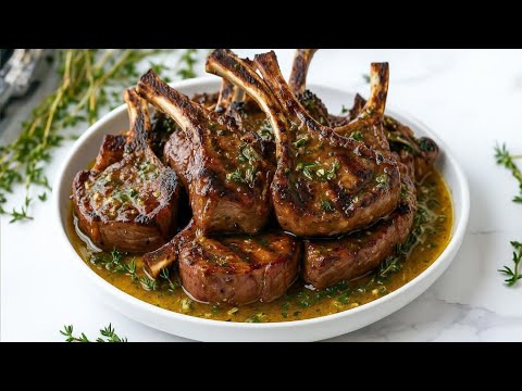 The Best Way to Cook Easy Lamb Chops – Seared & Finished in the Oven. Juicy, Tender and New Marinade