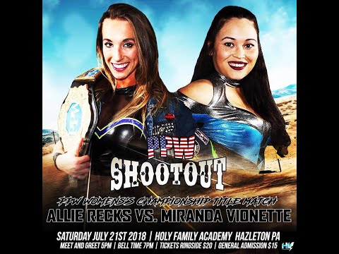 Allie Recks vs. Miranda Vionette - PPW Shootout - July 21, 2018