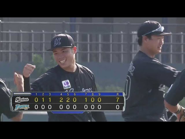 【ファーム】マリーンズ・森 1安打10奪三振で公式戦初完封勝利!! 2021/7/20 F-M(ファーム)