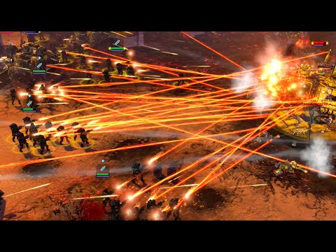 Astartes Mod 2021: Steel Legion & Ultramarines vs Orks - Warhammer 40K: Dawn Of War 2: Retribution