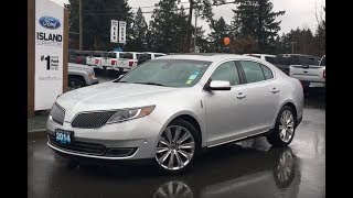 2014 Lincoln MKS W/ Dual Moonroof, Nav, AWD Review| Island Ford
