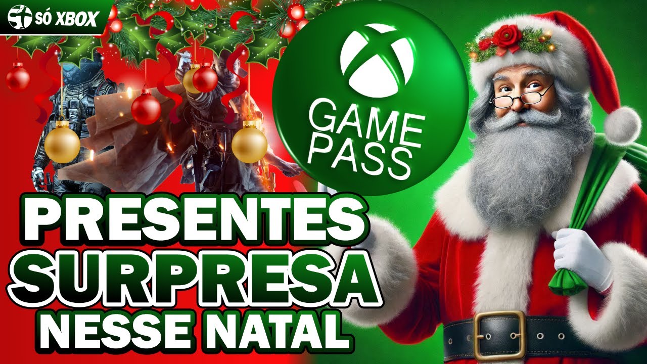 INACREDITÁVEL! SÓ PRESENTÃO de NATAL GRÁTIS com XBOX GAME PASS ULTIMATE! JOGOS COMPLETOS!