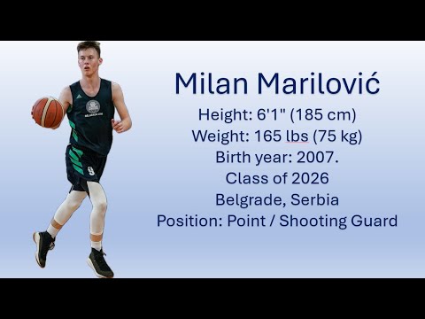 Milan Marilovic HIGHLIGHTS 2023/24 HS-Sophomore