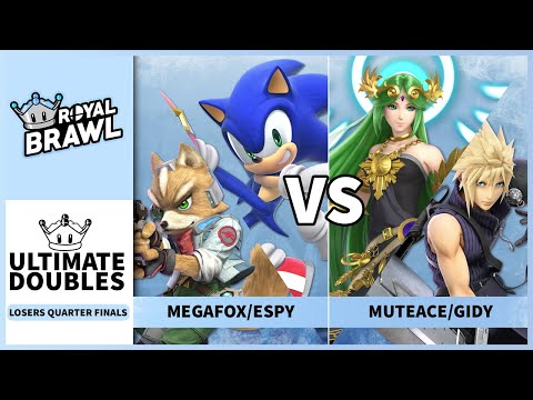 Royal Brawl 2023 - Megafox/Espy (Fox/Sonic) VS Muteace/Gidy (Palutena/Cloud) Doubles LQF