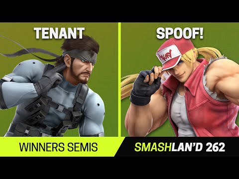 SmashLAN'd 262 Winners Semis - Tenant (Snake) vs Spoof! (Terry) - SSBU Tournament