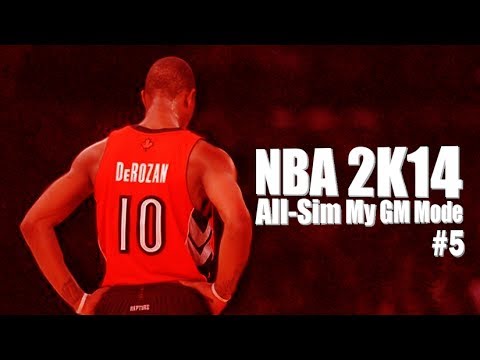 NBA2K14 All-Sim My Gm Mode - Toronto Raptors #5 (PS4)