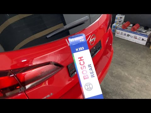 HOW TO CHANGE REAR WIPER OPEL ASTRA K WIPER BLADE REPLACEMENT OPEL ASTRA K HECKSCHEIBENWISCHER DIY