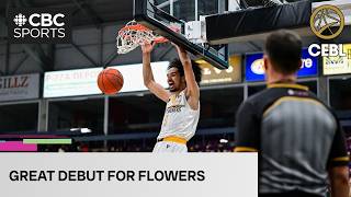 Trentyn Flowers scores 22 points in CEBL debut as Honey Badgers beat BlackJacks
