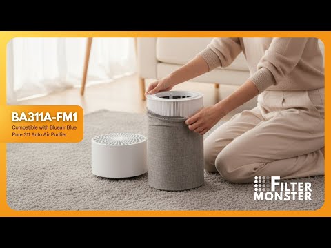 Filter-Monster HEPA Filter Replacement Compatible with Blueair Blue Pure 311 Auto Air Purifier