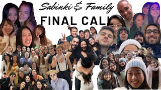 Sabinki &amp; Family Final call!! Don&#39;t want to say goodbye~這天終究到來了!波蘭宿舍大家庭分別了!不想說再見!好多不捨!!!
