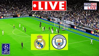 🔴 Real Madrid vs Manchester City LIVE | UEFA Champions League 2025/26 | Full Match Simulation